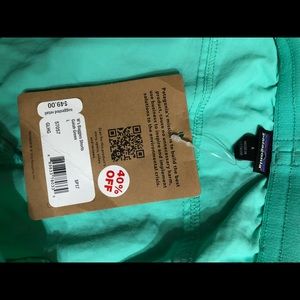 Patagonia Shorts - Patagonia size L green shorts. NWT Patagonia Shorts - Patagonia size L green shorts. NWT